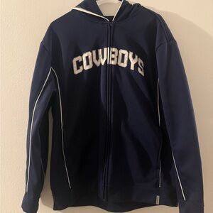 Men’s Cowboy Navy Zip-Up Hoodie